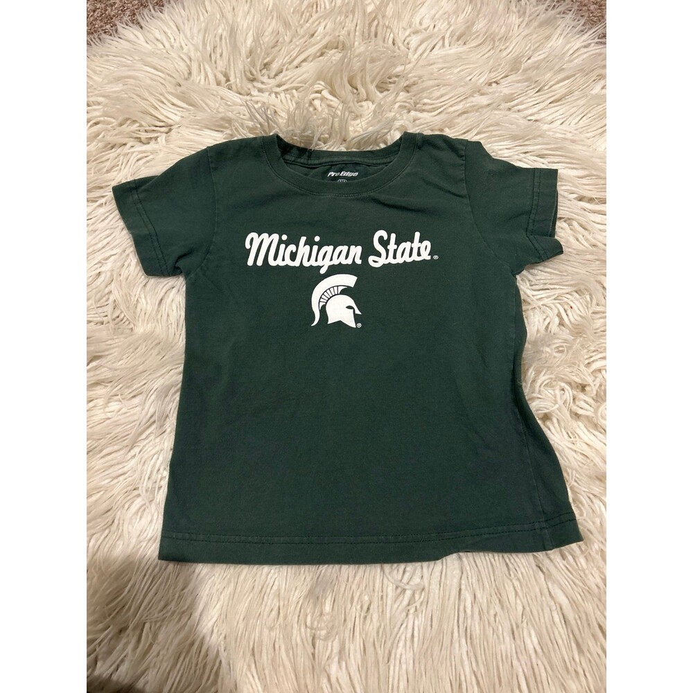 MSU Michigan State Spartans girls shirt 7/8